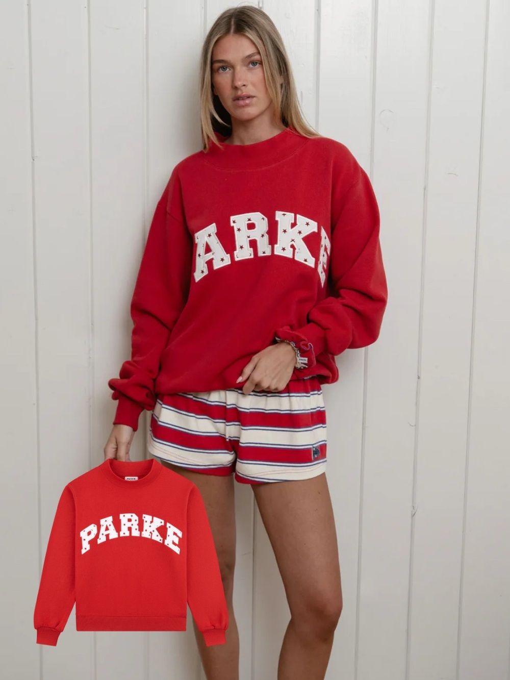 Parke Sparkler Mockneck